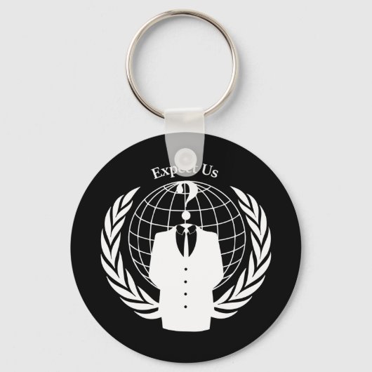 Anonymes Siegel Schlüsselanhänger (Vorderseite)