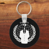Anonymes Siegel Schlüsselanhänger (Vorderseite)
