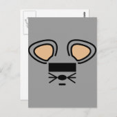 Anonymisierung. Postkarte (Vorne/Hinten)