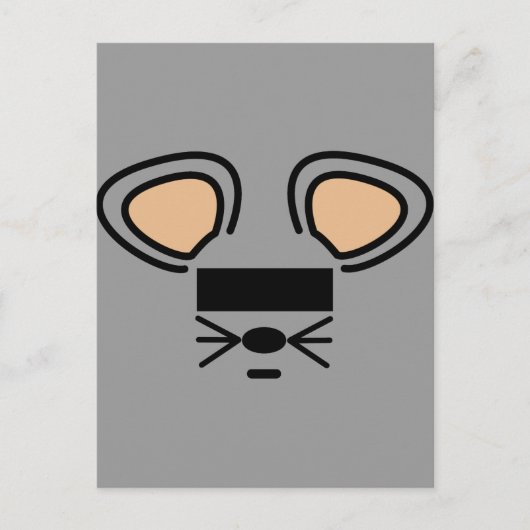 Anonymisierung. Postkarte (Vorderseite)