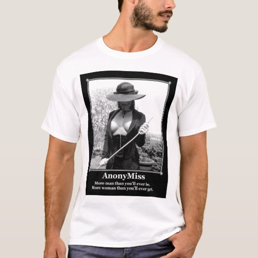 Anonymiss T-Shirt (Vorderseite)