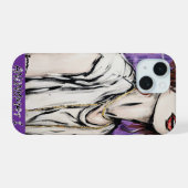 Anonymität 1 iPhone 15 hülle (Rückseite (Horizontal))