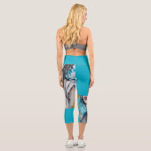 Anonymität 2 capri leggings (Rückseite)
