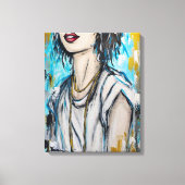 Anonymität 2 leinwanddruck (Vorderseite)