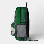Anonymität 3 bedruckter rucksack (Rechts)