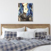 Anonymität 4 leinwanddruck (Insitu (Schlafzimmer))