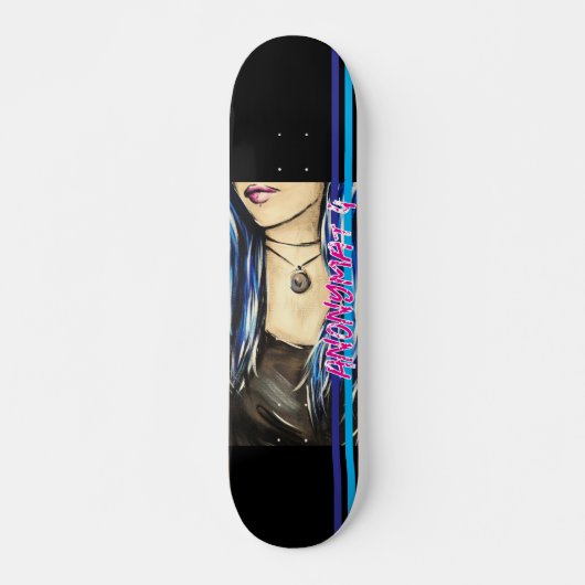 Anonymität 4 skateboard (Vorne)