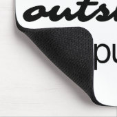 Anonymität Maus Pad Mousepad (Ecke)