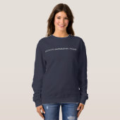 Anonymität Women's Basic Sweatshirt (Vorne ganz)