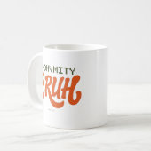Anonymity Brug LOGO -  Kaffeetasse (Vorderseite Links)