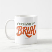 Anonymity Brug LOGO -  Kaffeetasse (Links)