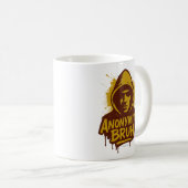 Anonymity Bruh LOGO -  Kaffeetasse (VorderseiteRechts)
