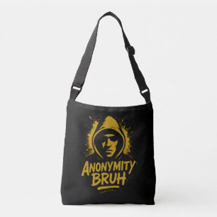Anonymity Bruh Logo - Tote Tragetaschen Mit Langen Trägern
