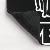 Anonymous /b/ tard Internet Mousepad (Ecke)