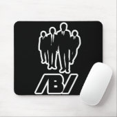 Anonymous /b/ tard Internet Mousepad (Mit Mouse)