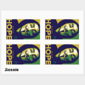 Anonymous Brasilien Rechteckiger Aufkleber (Blatt)