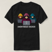 Anonymous Hacker Funny Programmer T-Shirt (Design vorne)
