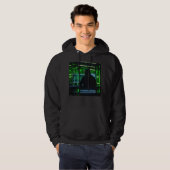 Anonymous Hacker Hoodie (Vorne ganz)