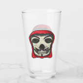 Anonymous Hacker Skull Glas (Rückseite)