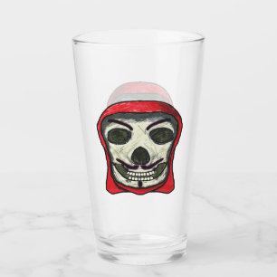 Anonymous Hacker Skull Glas