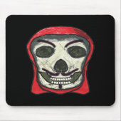Anonymous Hacker Skull Mousepad (Vorne)