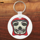 Anonymous Hacker Skull Schlüsselanhänger (Vorderseite)