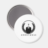 Anonymous Logo Magnet (Vorderseite/Rückseite)