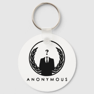Anonymous Logo Schlüsselanhänger