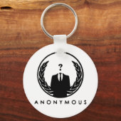 Anonymous Logo Schlüsselanhänger (Vorderseite)