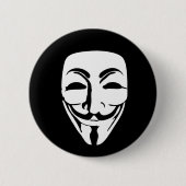 ANONYMOUS MASK BUTTON (Vorderseite)