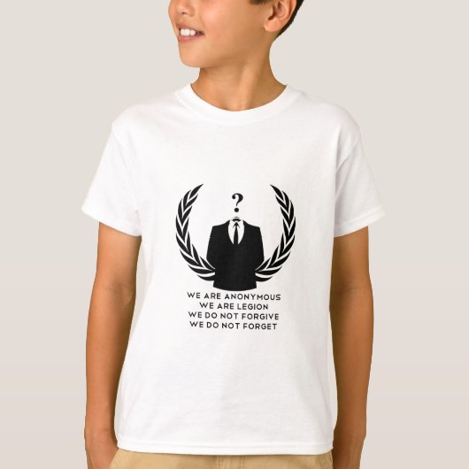 Anonymous T-Shirt (Vorderseite)