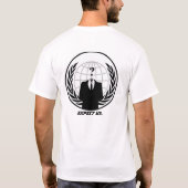 #ANONYMOUS T-Shirt (Rückseite)