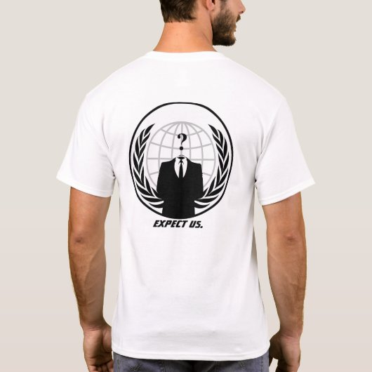 #ANONYMOUS T-Shirt (Rückseite)