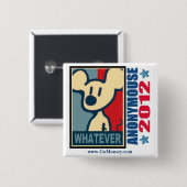 Anonymouse 2012 Knopf Button (Vorne & Hinten)