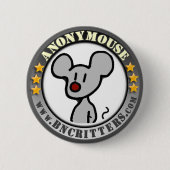 Anonymouse Knopf Button (Vorderseite)