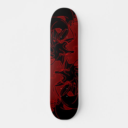 Anopurodon Double Black Dragon Skateboard (Vorne)