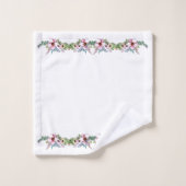 Anordnung der Blume Badhandtuch Set (Waschlappen)