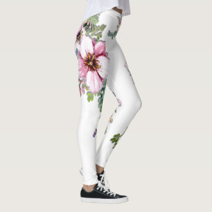 Anordnung der Blume Leggings
