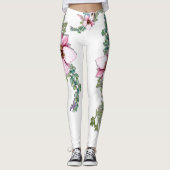 Anordnung der Blume Leggings (Vorderseite)