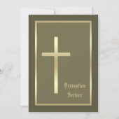 Anordnung der Einladung (Vorderseite)