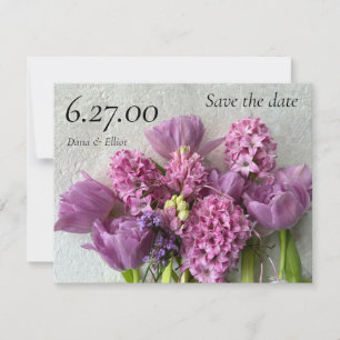 Anordnung der Tulpen Save The Date