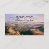 Anordnung des Yellowstone und Missouri von Bodmer Visitenkarte (Rückseite)