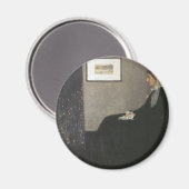 Anordnung in Grau und Schwarz - Pfeifermutter Magnet (Vorderseite/Rückseite)