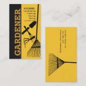 Anordnungs-landschaftlich gestaltenrasen-im Garten Visitenkarte (Vorne/Hinten)