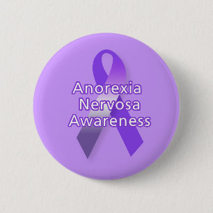 Anorexia nervosa-Bewusstsein Button