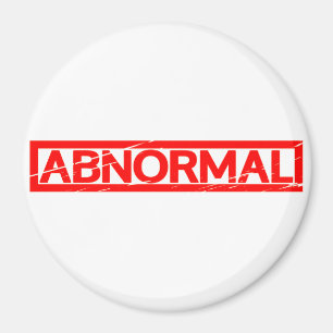 Anormale Briefmarke Magnet