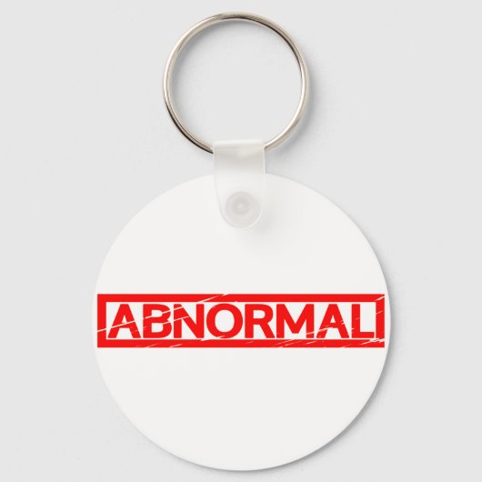Anormale Briefmarke Schlüsselanhänger (Vorderseite)