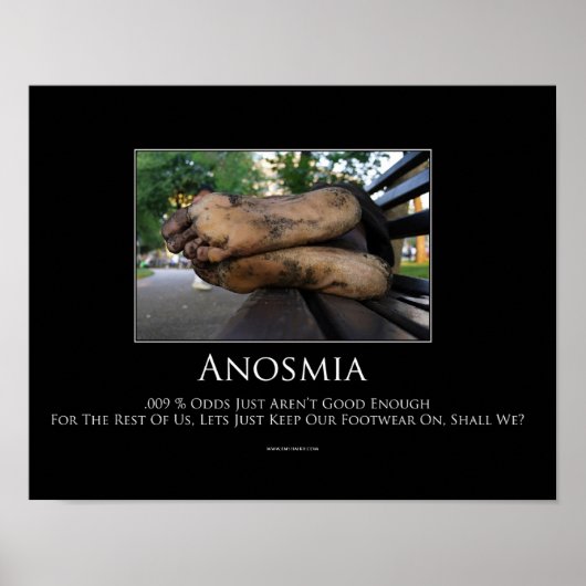 Anosmie Motivierend Poster (Vorne)