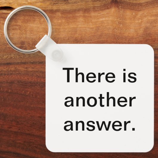 Another Answer Schlüsselanhänger (Vorderseite)