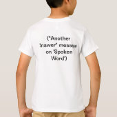 Another Answer T-Shirt (Rückseite)